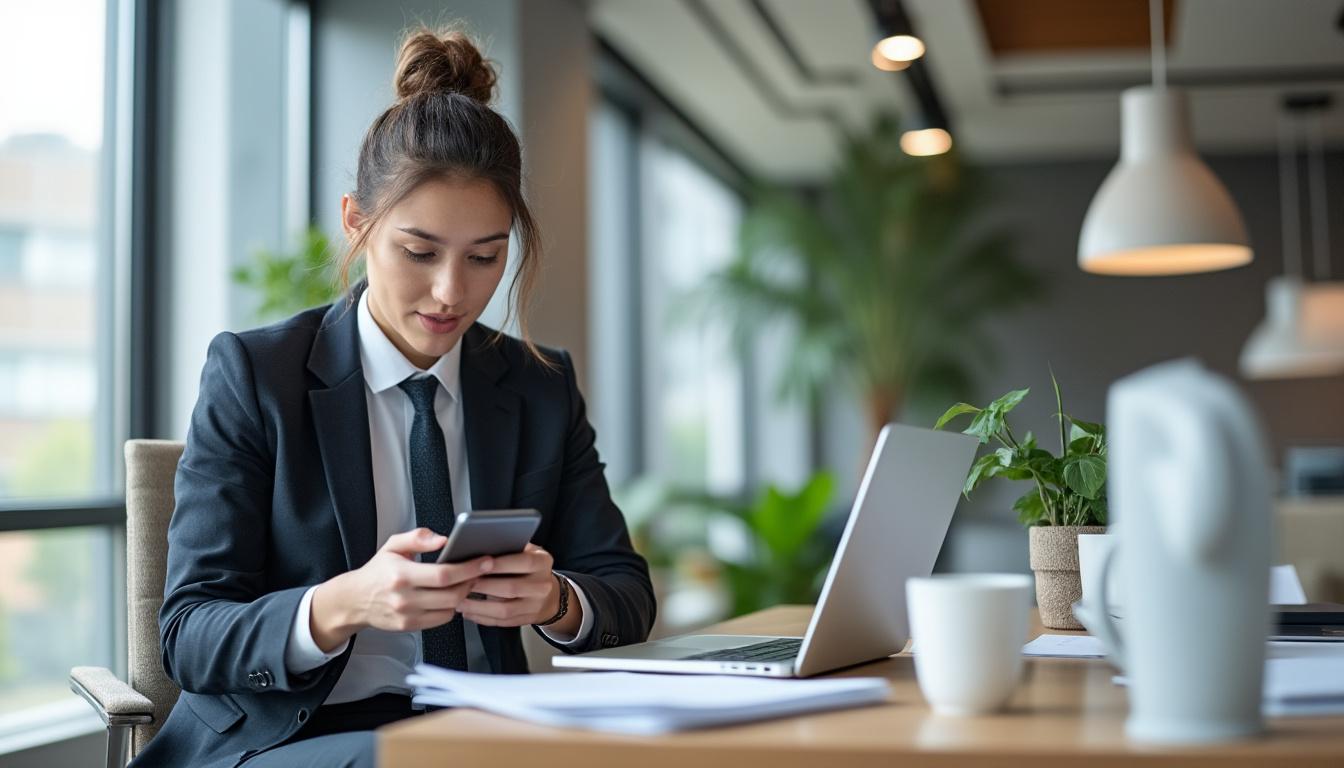 SMS d’excuse pour absence au travail : modèle simple et formel