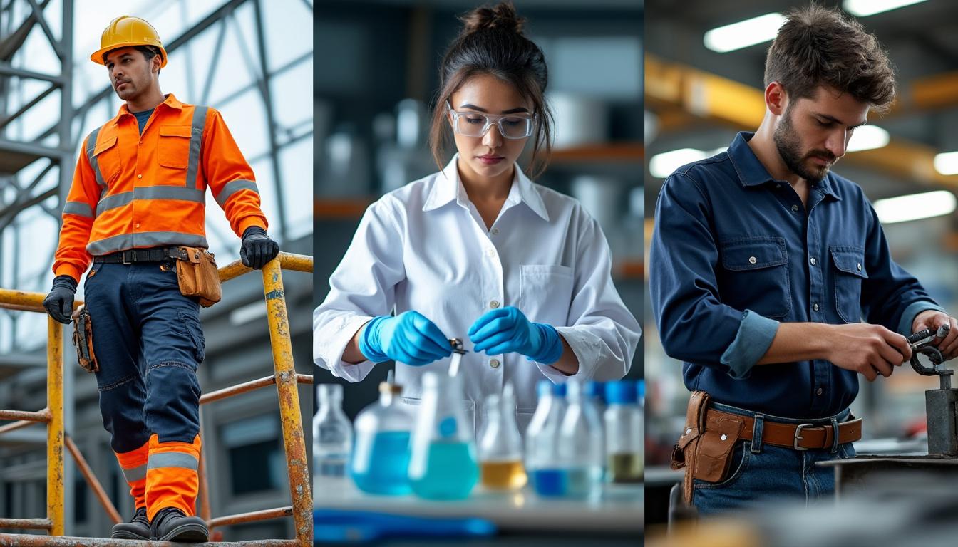Blouse de travail : rôle, protection et choix adaptés selon le métie