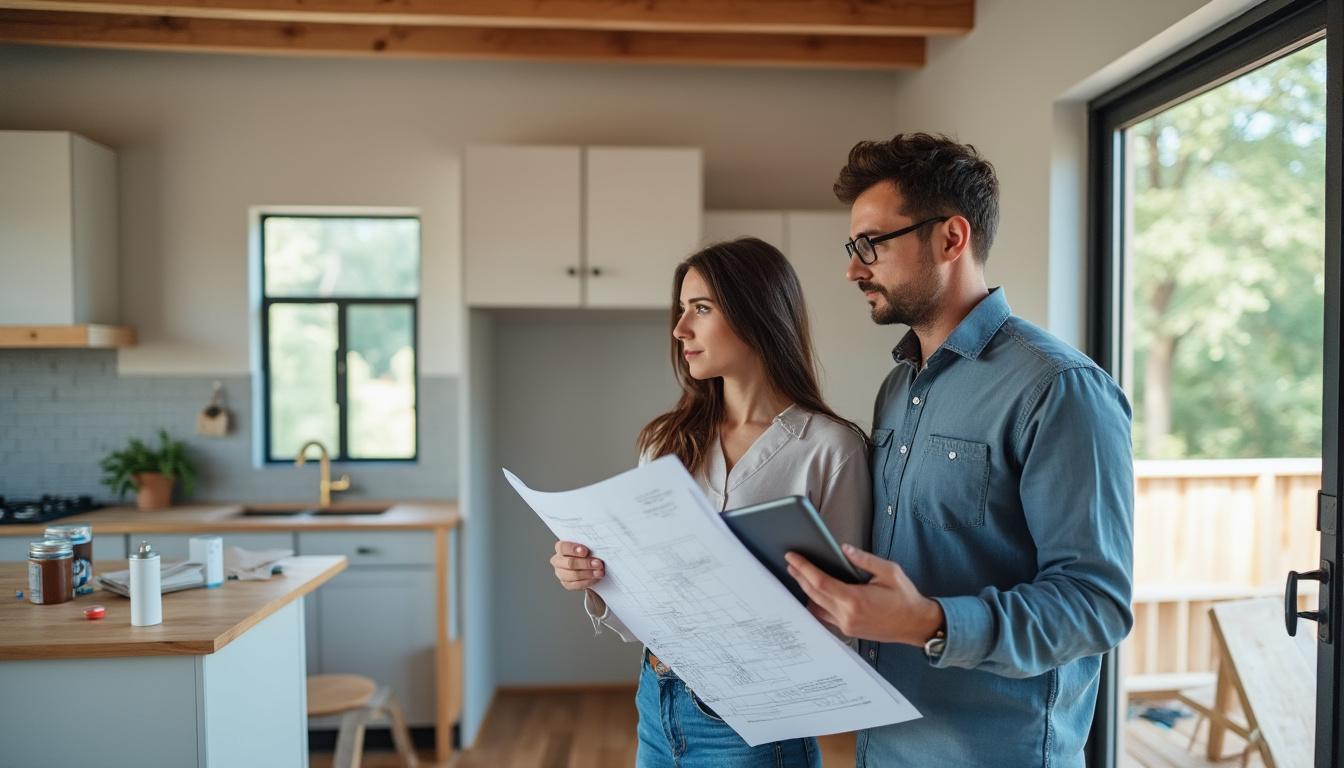 Prêt immobilier avec travaux faits soi-même : conditions et limites pour financer son projet